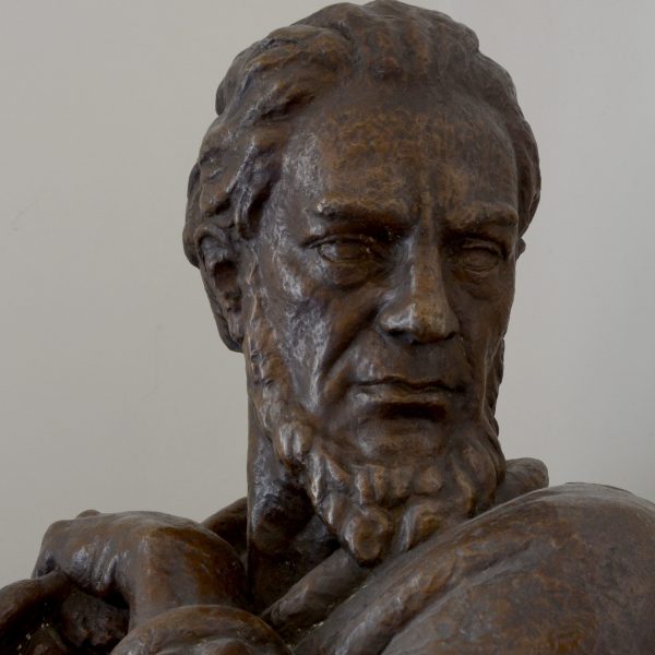 Тома Росандић, Аутопортрет, 1930, бронза, 65x70x40 цм br