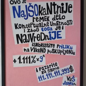 NAJŠOKANTNIJE 2022 ulje na platnu 50x40cm copy1